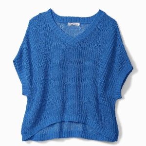 Tommy Bahama blue pull over, size xl, like new